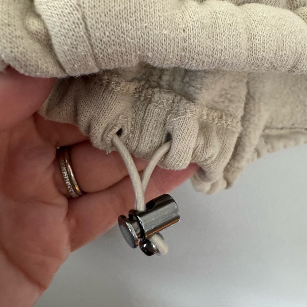 Abercrombie & Fitch Beige Quarter-Zip Sweatshirt - Picture 4 of 5